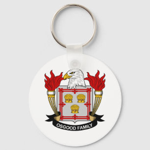 Osgood Family Crest Keychain