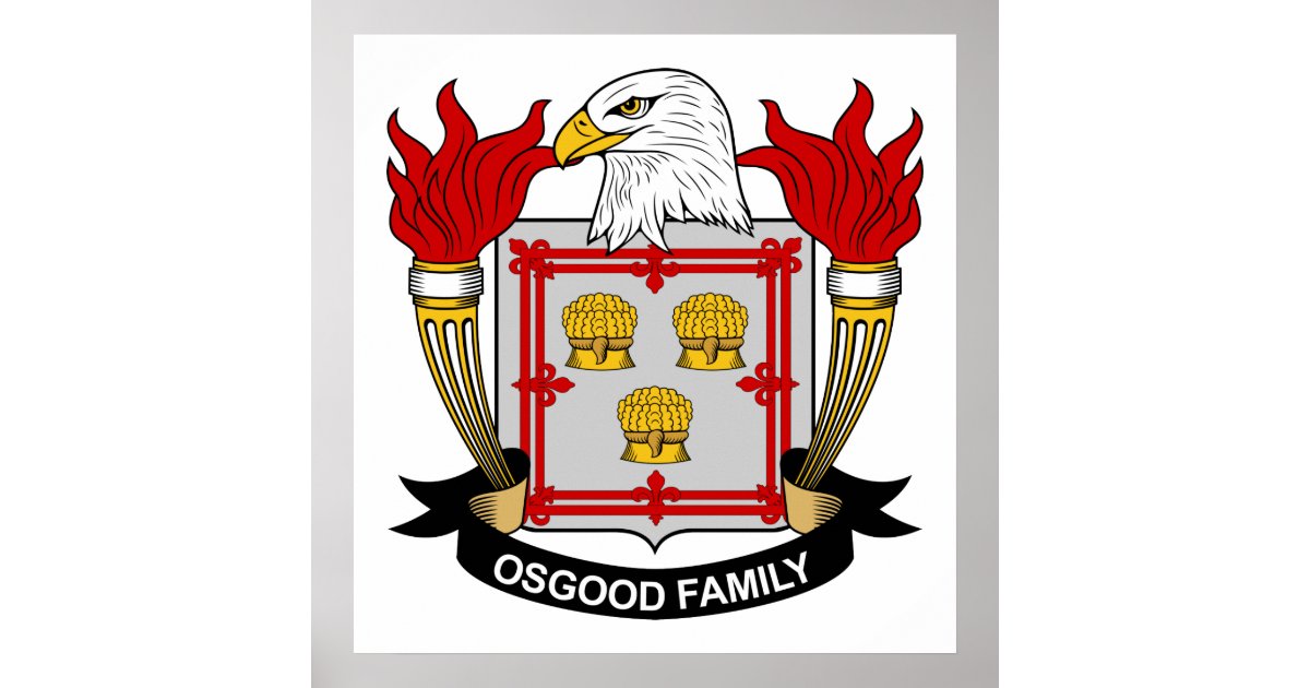 Osgood Family Crest Poster