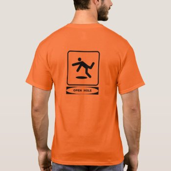 Osha Open Hole (back Design) T-shirt by BearOnTheMountain at Zazzle