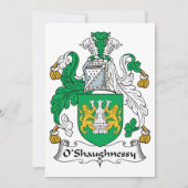 O'Shaughnessy Family Crest (Front)