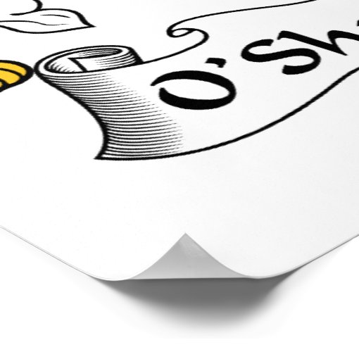 O'Shaughnessy Family Crest Poster Zazzle