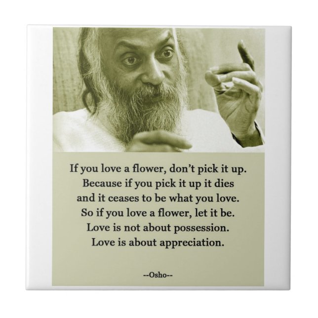 Osho Ceramic Tile (Front)