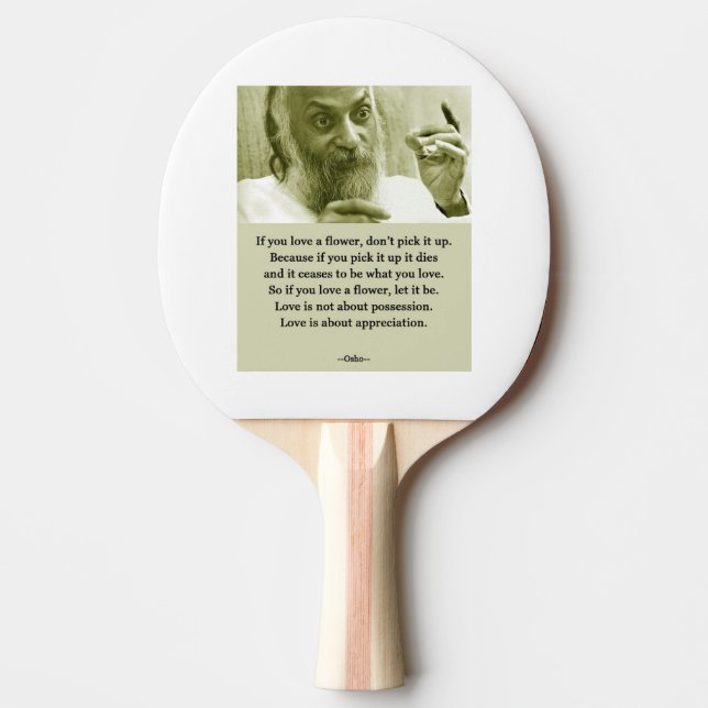 Osho Ping-Pong Paddle (Front)
