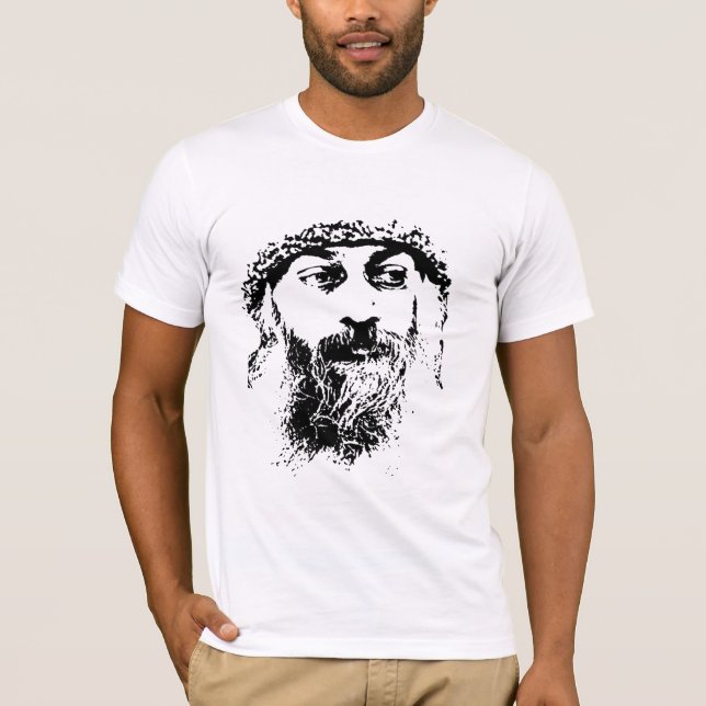 osho shirt tshirt spiritual meditation rajneesh (Front)
