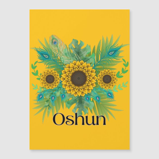 Oshun Goddess Sunflowers (Front)