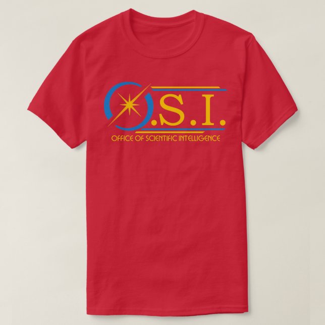 OSI from Six Million Dollar Man and Bionic Woman T-Shirt (Design Front)