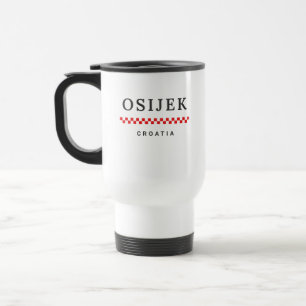 Osijek City Croatia Travel Mug