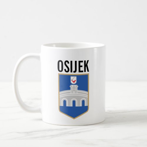 Osijek coat of arms Croatia Coffee Mug