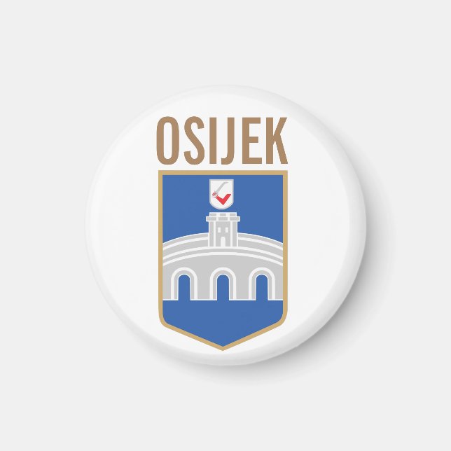 Osijek coat of arms, Croatia Magnet (Front)