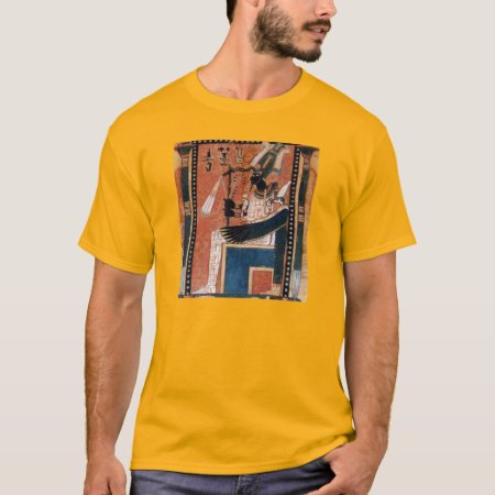 Osiris Egyptian Black God Papyrus Reproduction T-shirt