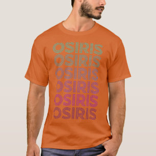 Osiris Egyptian God Egyptian Mythology Retro  T-Shirt