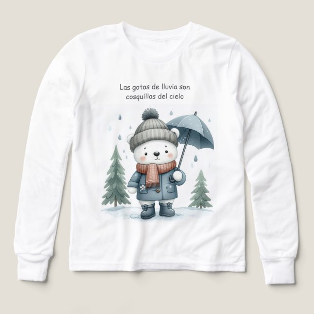 Osito Lois  Tri-Blend Shirts (Design Front)