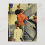 Oskar Schlemmer - Bauhaus Stairway Postcard