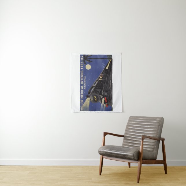 Osler Intern Cloth Wall Hanging Tapestry (In Situ)