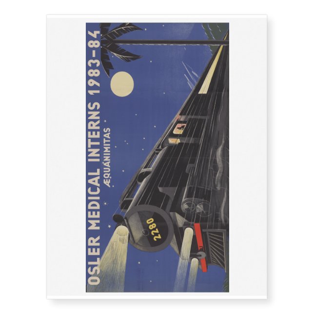 Osler Intern Temporary Tattoo (Front)