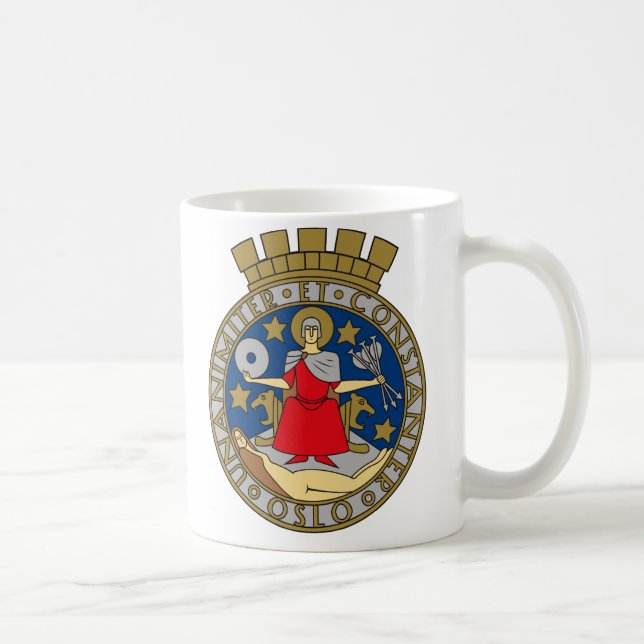 Oslo Coat of Arms Mug (Right)