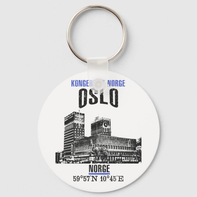 Oslo Keychain (Front)