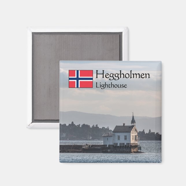 Oslo Lighthouse Magnet (Front/Back)