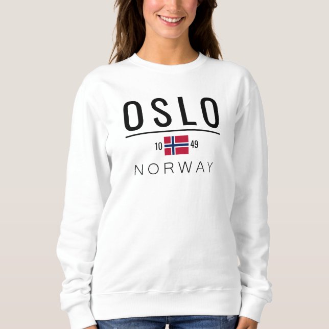 Oslo Norway 1049 Sweatshirt (Front)