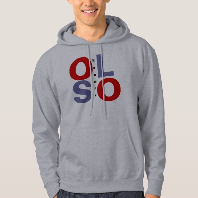 OSLO NORWAY HOODIE (Front)