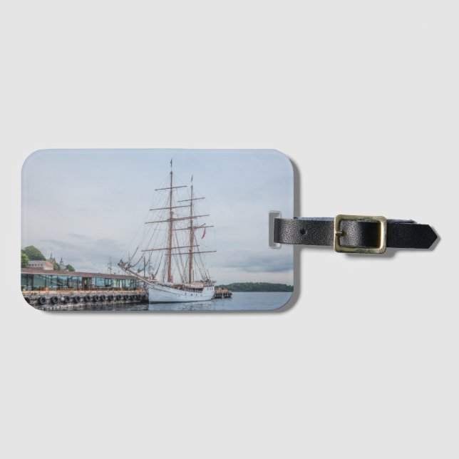 Oslo Norway Luggage Tag (Front Horizontal)