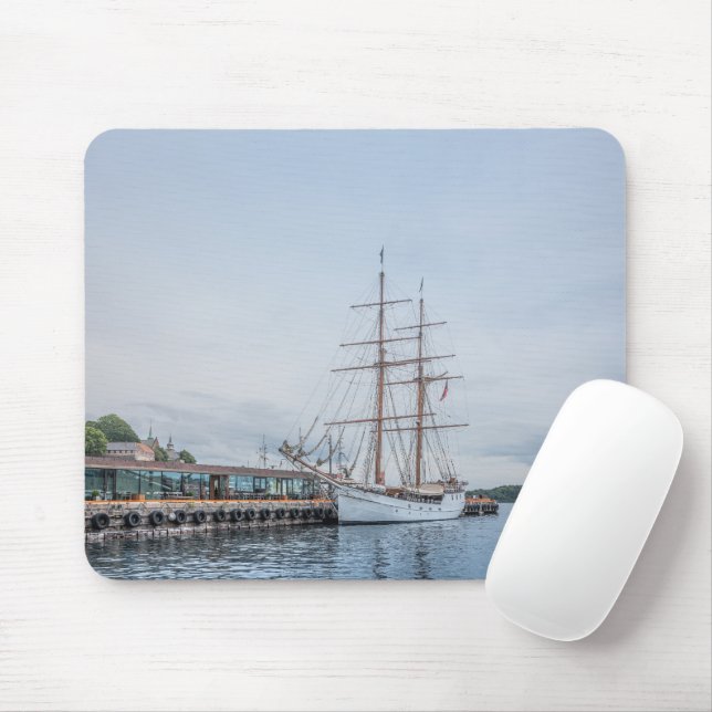 Oslo Norway Mouse Pad (With Mouse)