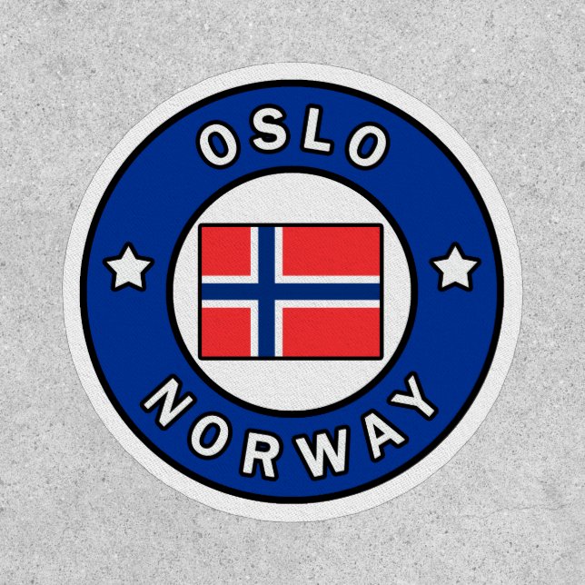 Oslo Norway Patch (Front)
