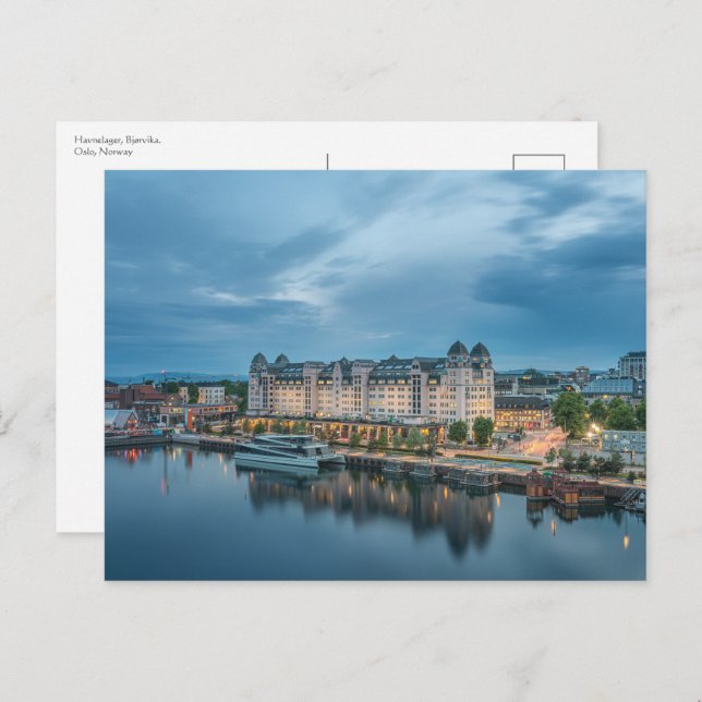 Oslo Norway Postcard (Front/Back)