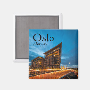 Oslo Norway Souvenir Magnet