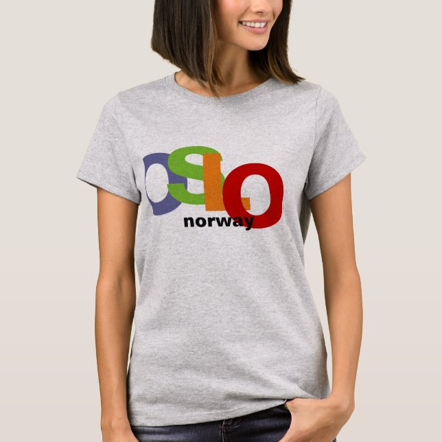 OSLO NORWAY T-Shirt (Front)