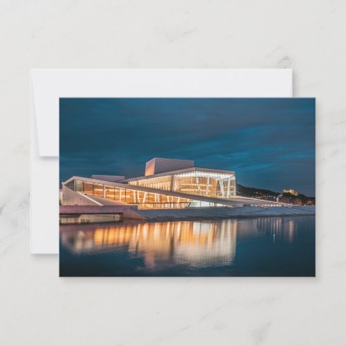Oslo Opera House Card