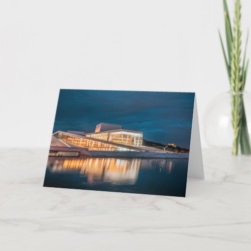 Oslo Opera House Card