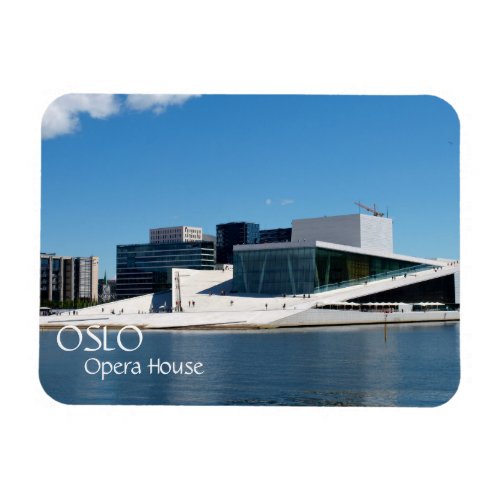 Oslo Opera House Norway Fridge Mag Magnet