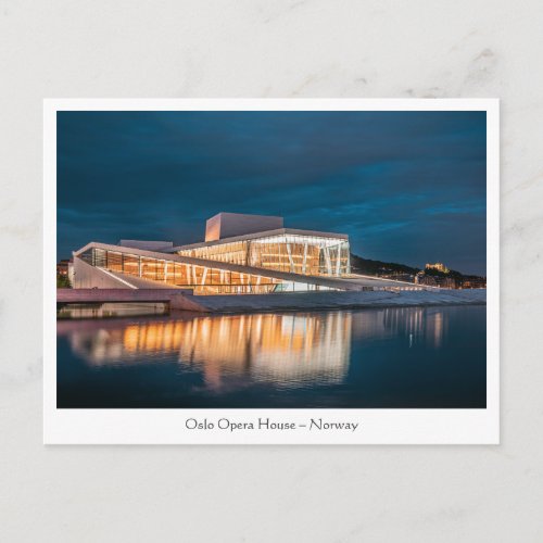 Oslo Opera House Postcard