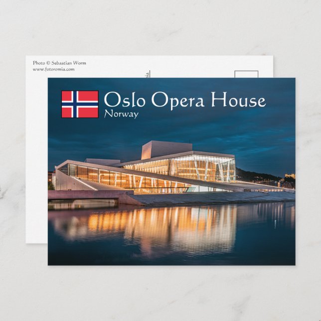 Oslo Opera House Postcard (Front/Back)