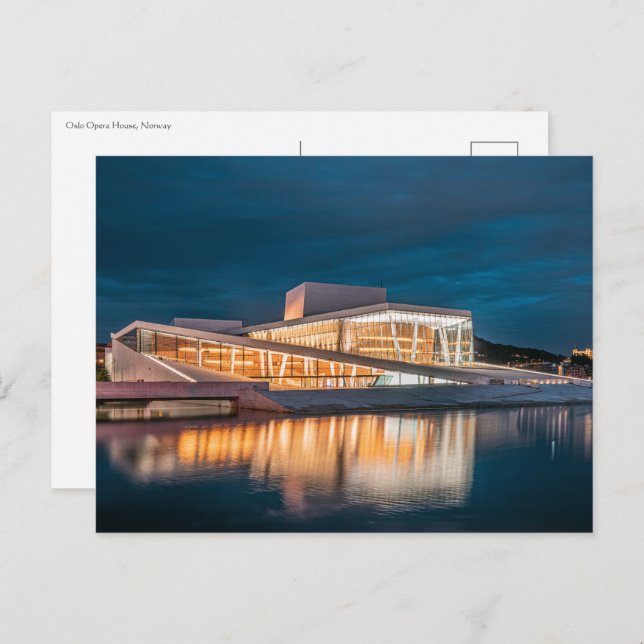 Oslo Opera House Postcard (Front/Back)