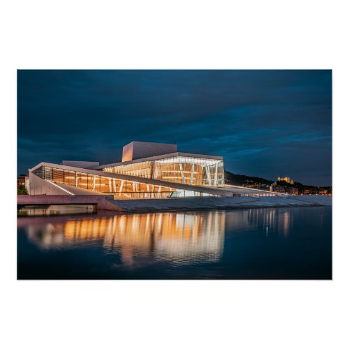 Oslo Opera House Poster