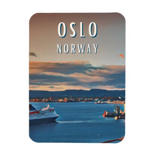 Oslo the city of Scandinavian culture Magnet