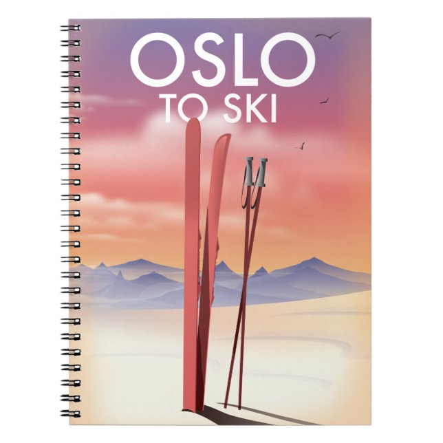Oslo To Ski Notebook (Front)