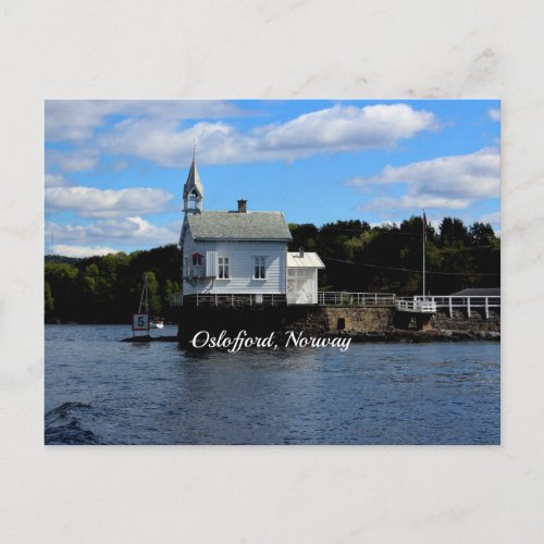 Oslofjord Norway Postcard