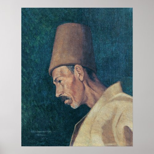 Osman Hamdi Bey Kkenoğlu Rıza Efendi Poster