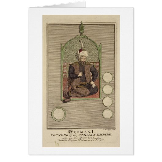 Osman I (1259-1326) founder of the Ottoman Empire (Front)