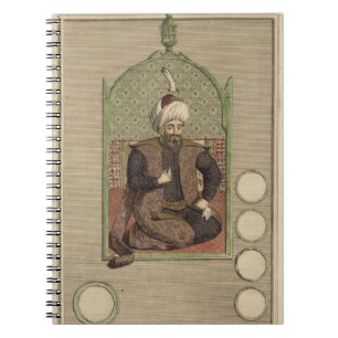 Osman I (1259-1326) founder of the Ottoman Empire Notebook