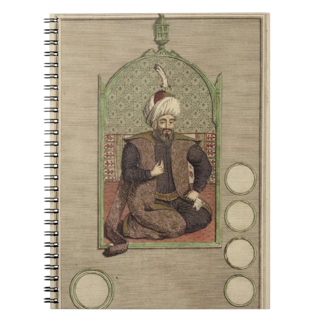 Osman I (1259-1326) founder of the Ottoman Empire Notebook (Front)
