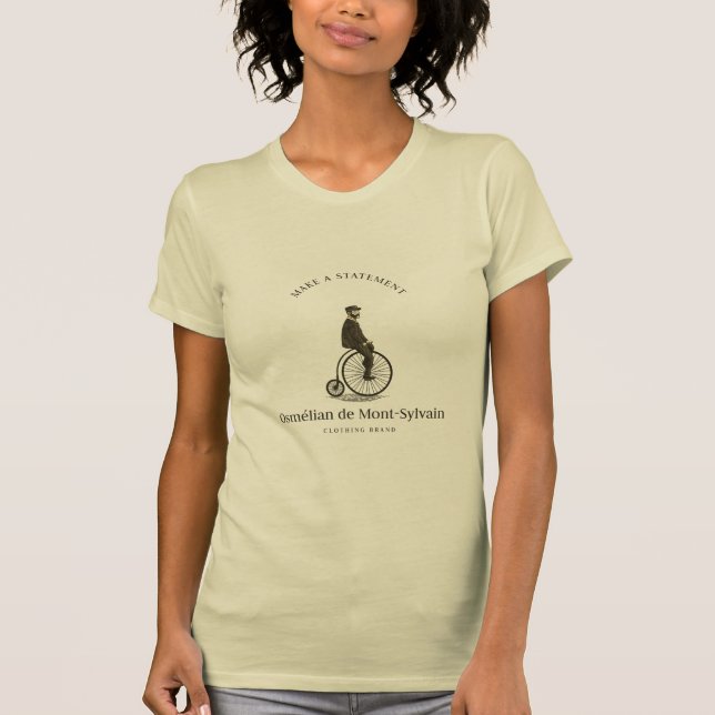 Osmélian French vintage style T-Shirt (Front)