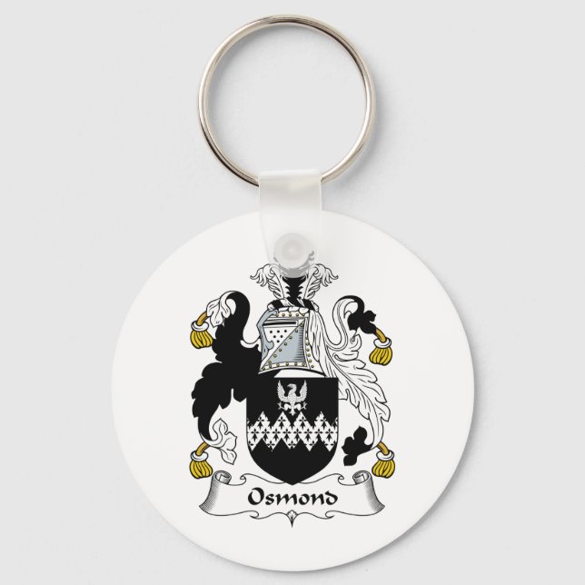 Osmond Family Crest Keychain (Front)