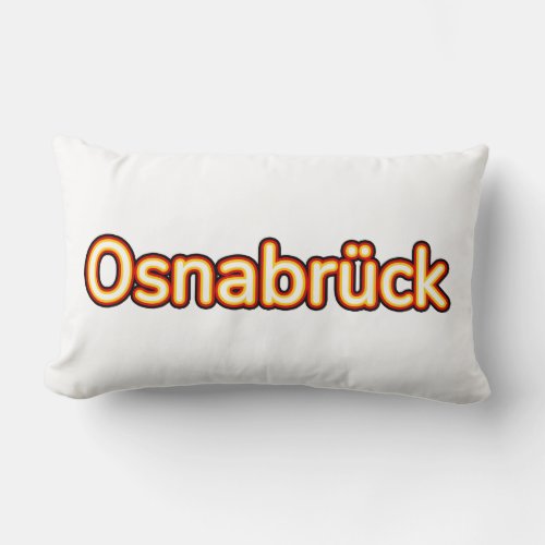 Osnabrck Deutschland Germany Lumbar Pillow