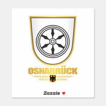 Osnabruck Sticker by NativeSon01 at Zazzle