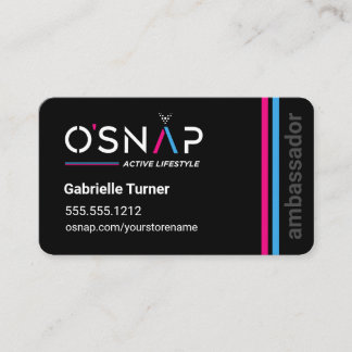 O'Snap Design 1 Business Card