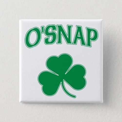 OSnap Shamrock Button